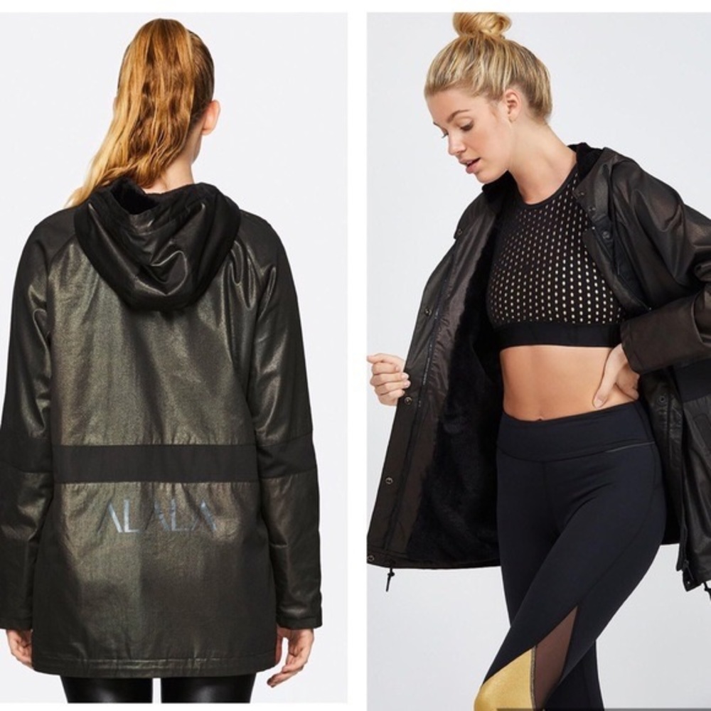 ALALA - The Klein Fur lined Jacket Gold/Black, S